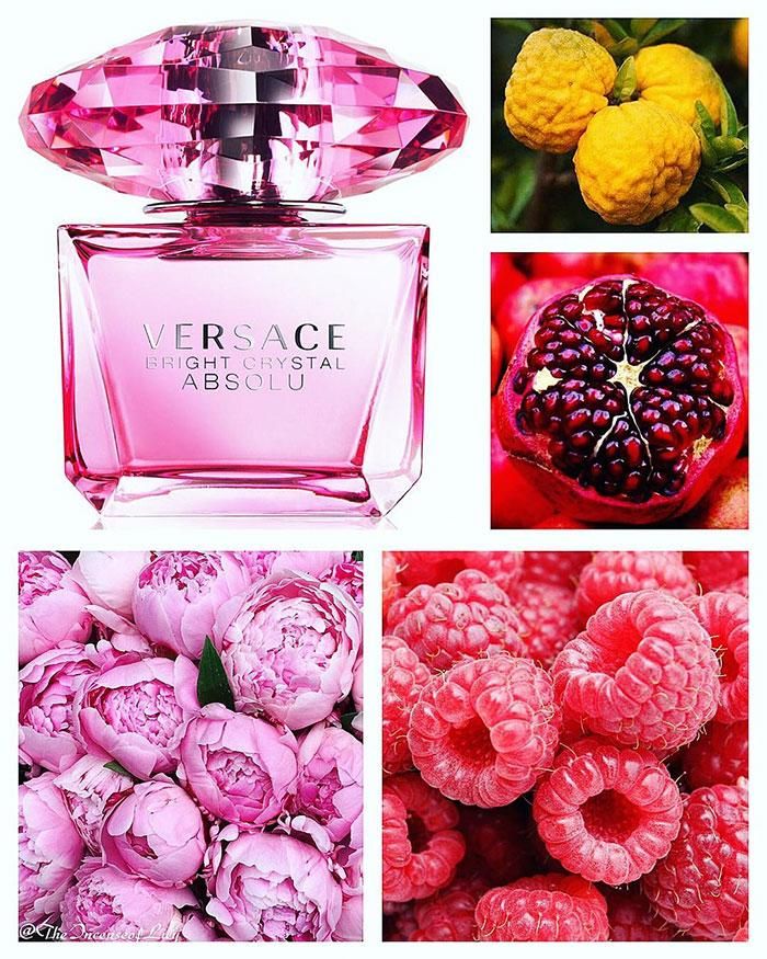 M&ugrave;i hương nước hoa Versace Bright Crystal Absolu Mini 5ml tươi tắn, gợi cảm